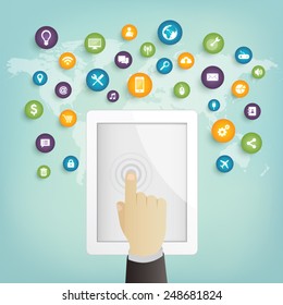 social media concept idea