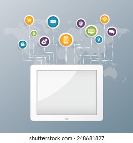 social media concept idea