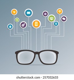 social media concept idea