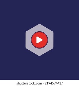 Social media concept. Red live buttons on a white background. Live symbol, badge, sign, label, sticker template. Social media live button