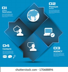 Social media concept. Vector 