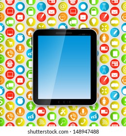 Social media concept vector illustration