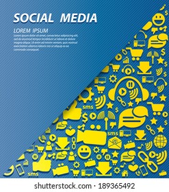 Social media concept vector Illustration