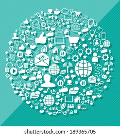 Social media concept vector Illustration