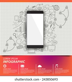 Social media concept vector Illustration