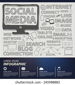 Social media concept vector Illustration