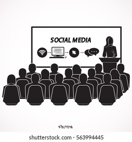 Social Media Connection Communication Technology Network Concept