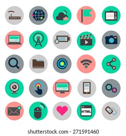 Social Media Connection Technology Global Communication Concept