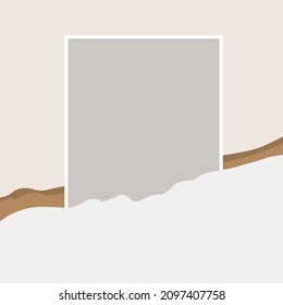 social media content background template design