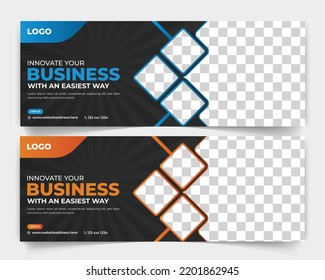 Social media cover banner design for corporate etc