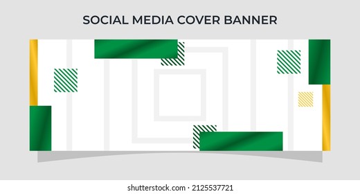 social media cover and banner template design for business company themed ramadan