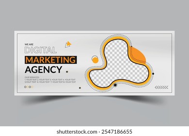 Social media cover banner  template design