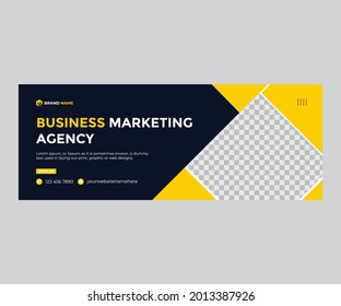 social media cover design, social media banner, profile design vector template