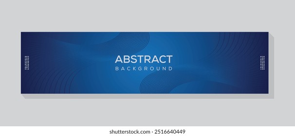 Plantilla o encabezado de diseño de portada de redes sociales, portada de redes sociales o diseño de Anuncio. Tecnología abstracta creativa diseño de Anuncio creativo.
