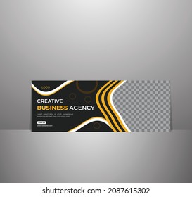 Social Media Cover Template For Corporate Business.Easy to Use