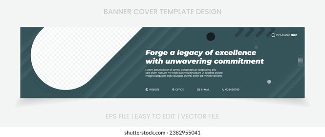 social media cover template design. abstract background design digital marketing.