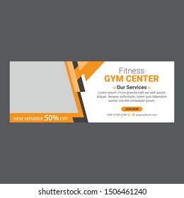 Social media cover template - Vector