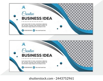 social media cover vector templates fully editable, advertising design, Facebook cover