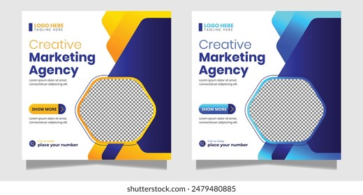Social Media Creative Banner Post design