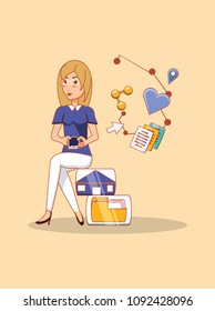 Social media design