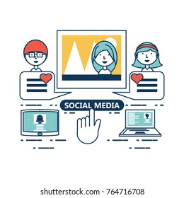 social media design