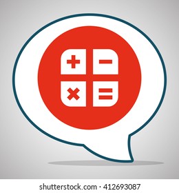 Social media design. bubble icon. networking concept