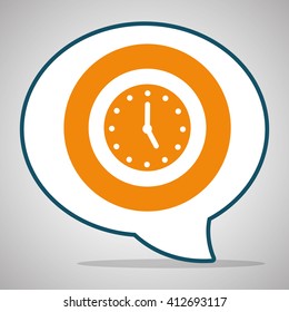 Social media design. bubble icon. networking concept