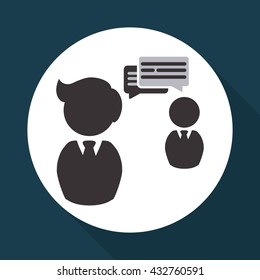 Social media design. Multimedia icon. White background , vector
