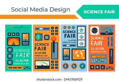 Social media design set for science fair promo