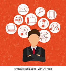 social media design, vector illustration eps10 graphic 