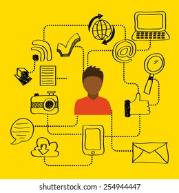 social media design, vector illustration eps10 graphic 
