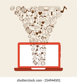 social media design, vector illustration eps10 graphic 