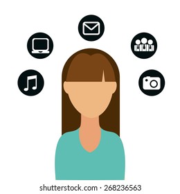 social media design, vector illustration eps10 graphic 