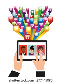 social media design, vector illustration eps10 graphic 