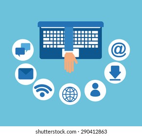 social media design, vector illustration eps10 graphic 
