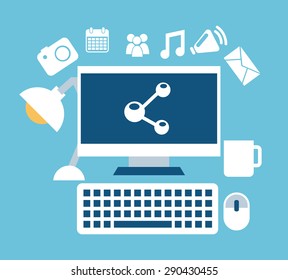 social media design, vector illustration eps10 graphic 