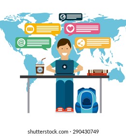 social media design, vector illustration eps10 graphic 