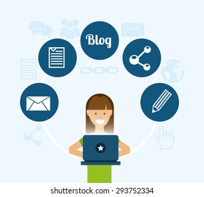 social media design, vector illustration eps10 graphic 