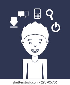 social media design, vector illustration eps10 graphic 