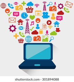 Social media design, vector illustration eps 10.