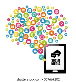 Social media design, vector illustration eps 10.