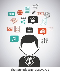 social media design, vector illustration eps10 graphic 