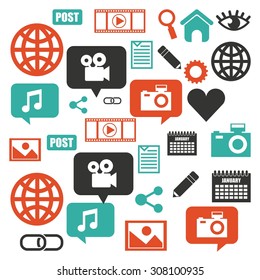 social media design, vector illustration eps10 graphic 