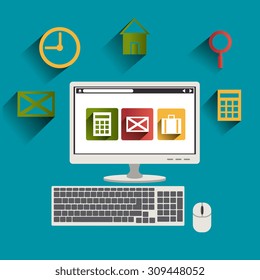 Social media design, vector illustration eps 10.