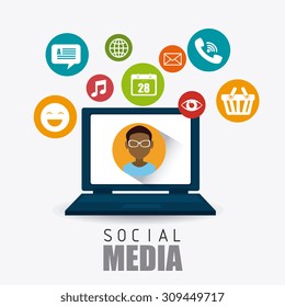 Social media design, vector illustration eps 10.