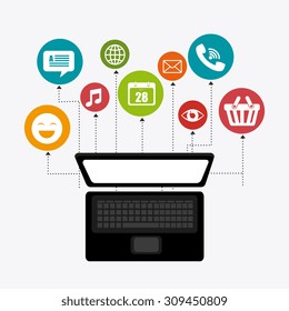 Social media design, vector illustration eps 10.