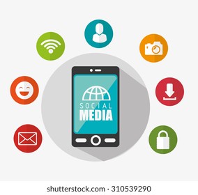 Social media design, vector illustration eps 10.