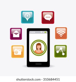 Social media design, vector illustration eps 10.