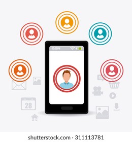 Social media design, vector illustration eps 10.