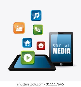 Social media design, vector illustration eps 10.